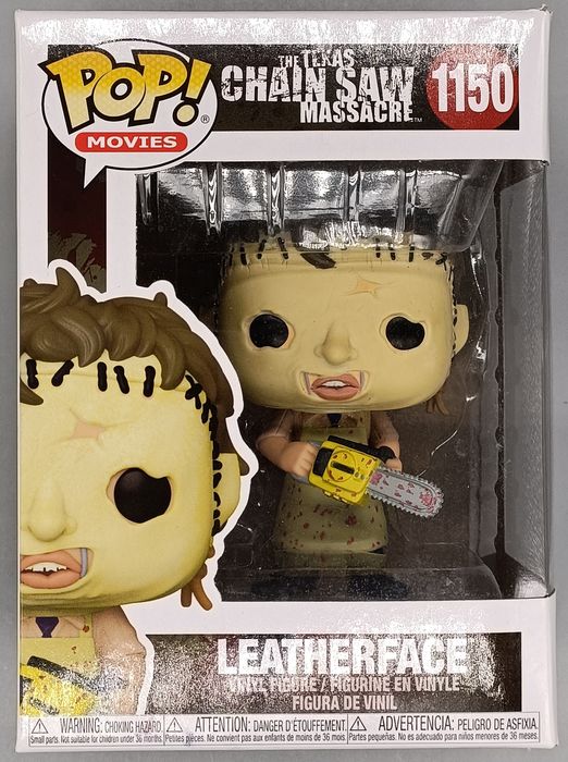1150 Leatherface - Horror - Texas Chainsaw Massacre Box Damaged Funko POP