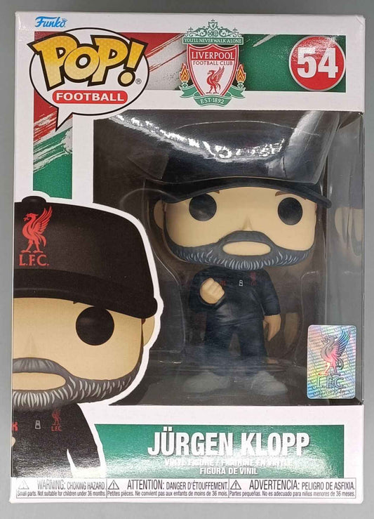 54 Jurgen Klopp - Liverpool FC - Funko POP - Box Damaged
