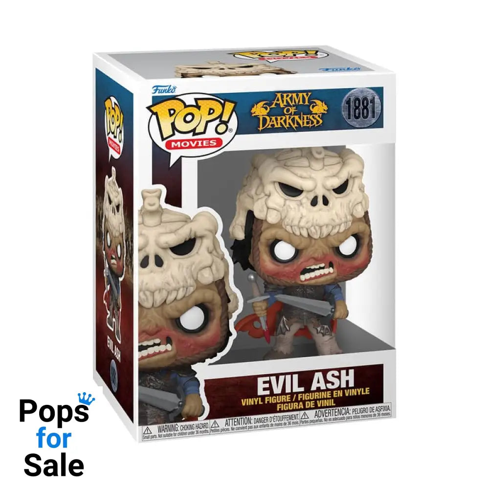 1881 Evil Ash - Army of Darkness - Horror Funko POP PRESALE Funko