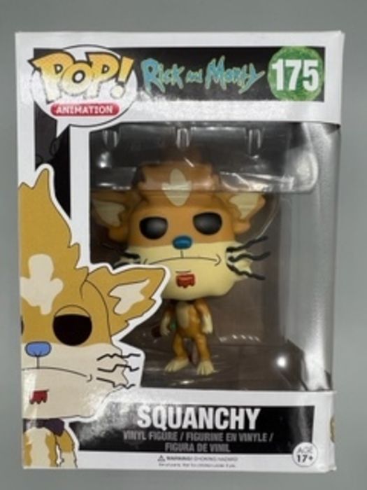 175 Squanchy - Rick and Morty - Box Damaged Funko POP