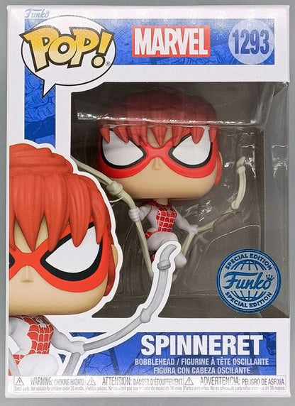 1293 Spinneret - Marvel Spider-Man: Across the Spider-Verse Funko POP - Brand New Funko