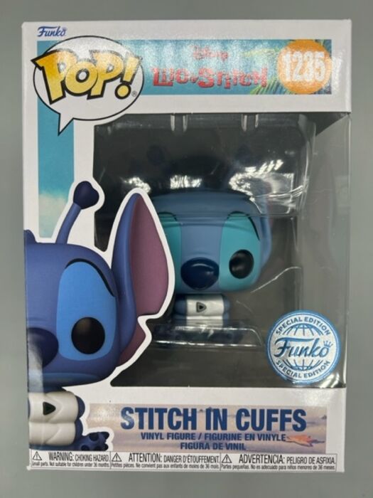 1235 Stitch in Cuffs Disney Lilo & Stitch Funko POP Funko