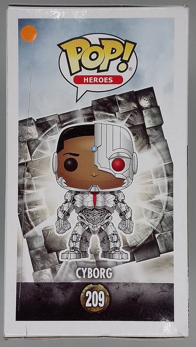 209 Cyborg - DC Justice League - Box Damaged Funko POP