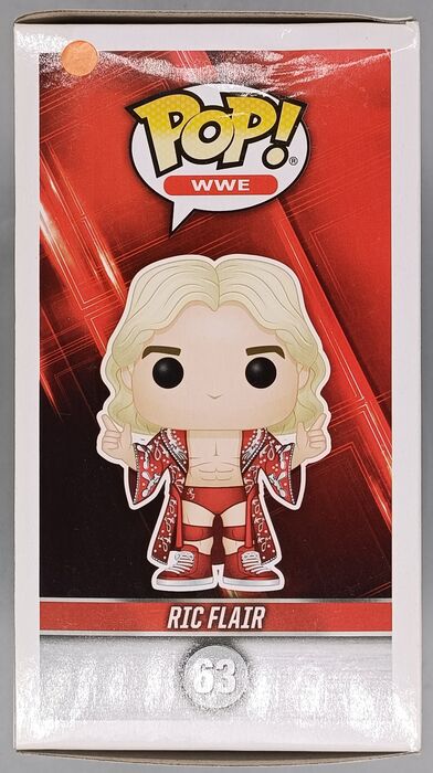 63 Ric Flair - WWE - Box Damaged Funko POP
