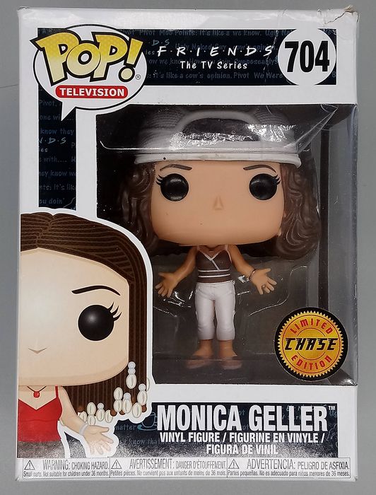 704 Monica Geller (Frizzy Hair) Chase - Friends - Box Damaged Funko POP Funko