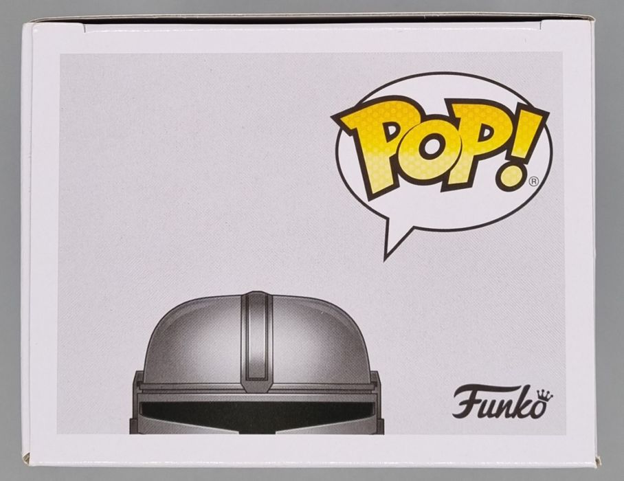 345 The Mandalorian (w/ Beskar Armor- First Edition) Chrome Funko POP