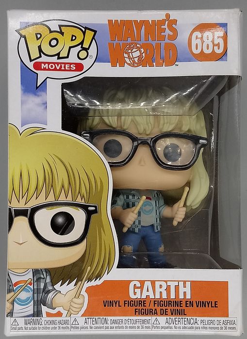 685 Garth - Wayne's World - Funko POP - Box Damaged