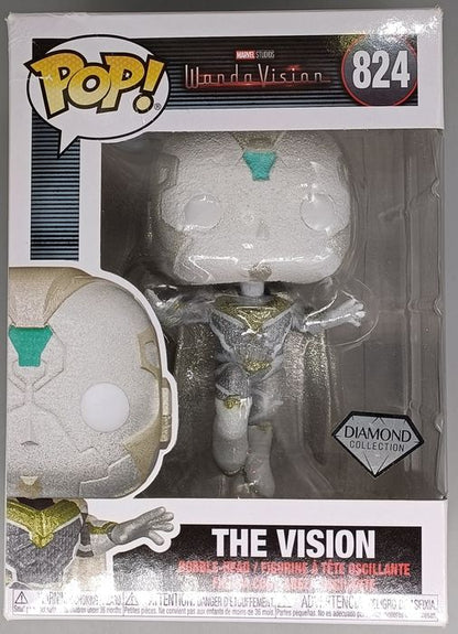 824 The Vision Diamond - Marvel Wandavision - Box Damaged Funko POP
