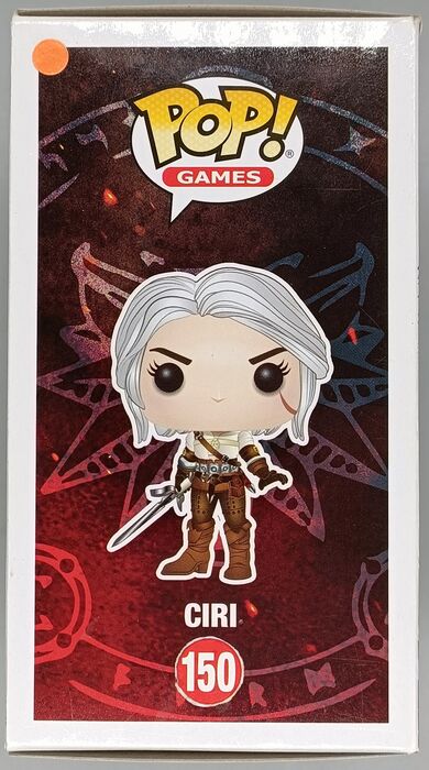 150 Ciri - The Witcher 3 Wild Hunt - Box Damaged Funko POP
