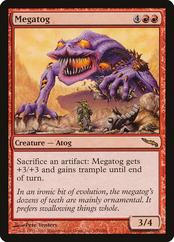 100 - Megatog - Mirrodin - Normal - Magic: The Gathering Card