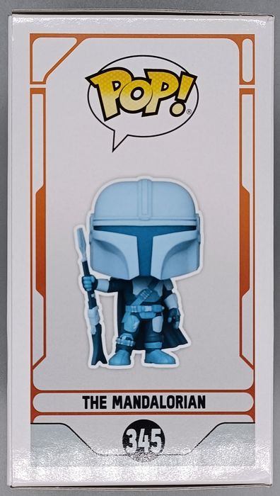 345 The Mandalorian (Beskar Armor- Holographic) Glow Funko POP