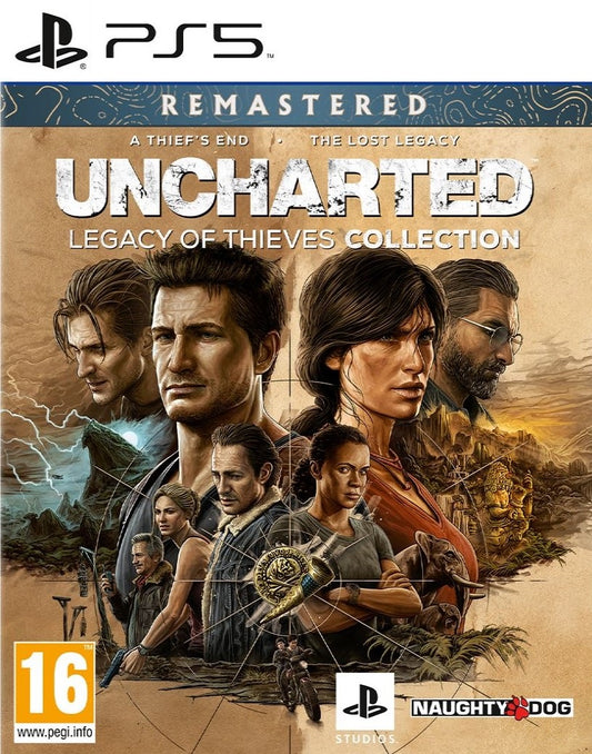 Uncharted: Legacy of Thieves Collection PlayStation 5 PS5 [New]
