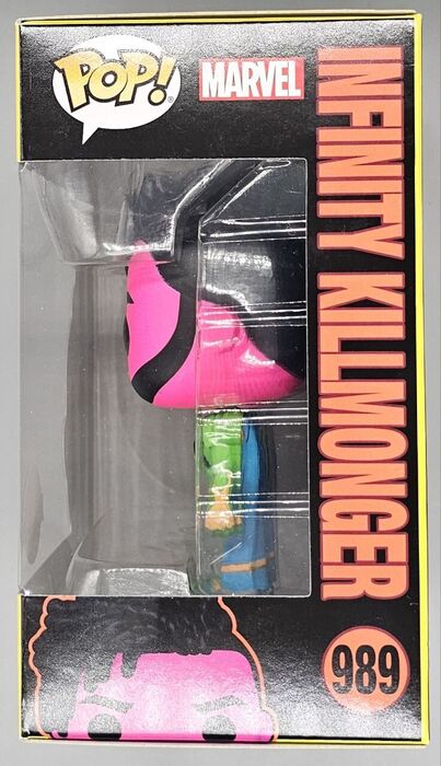 989 Infinity Killmonger Blacklight - Marvel What if...? Funko POP