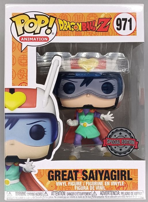 971 Great Saiyagirl - Dragon Ball Z - Box Damaged Funko POP Funko