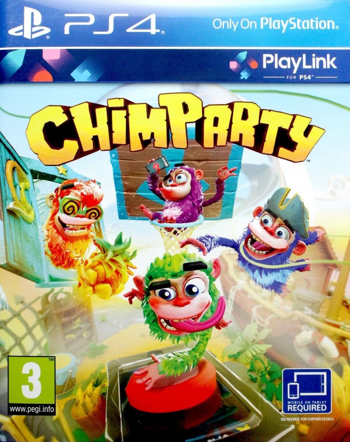 Chimparty for Sony PlayStation 4 (PS4) PlayStation
