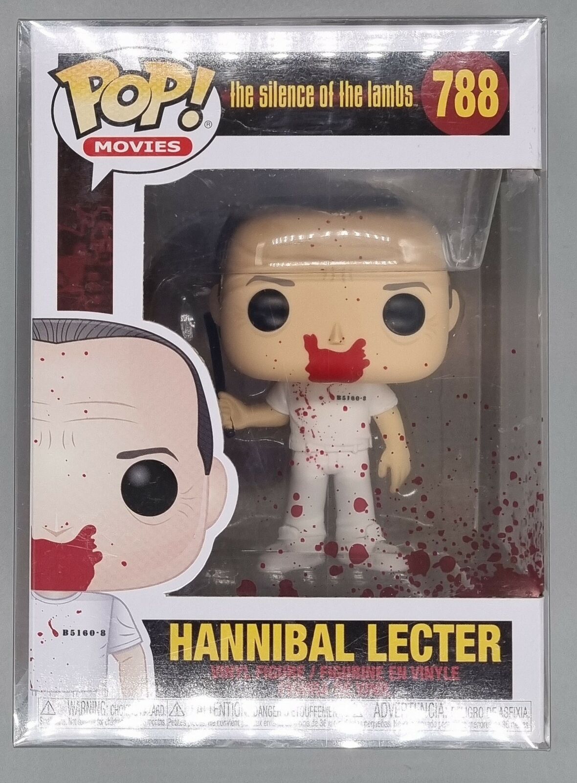 788 Hannibal Lecter (Jumpsuit- Bloody) Silence of The Lambs Funko POP Funko