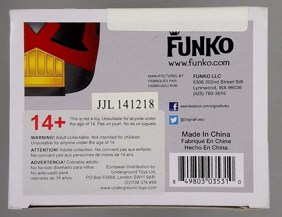 48 Judge Dredd - Judge Dredd - Funko POP - Box Damaged