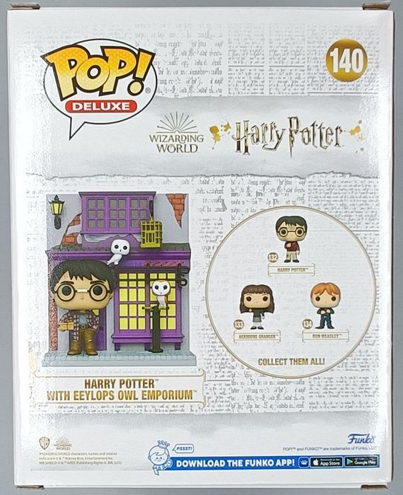 140 Harry Potter (with Eeylops Owl Emporium) Deluxe Funko POP