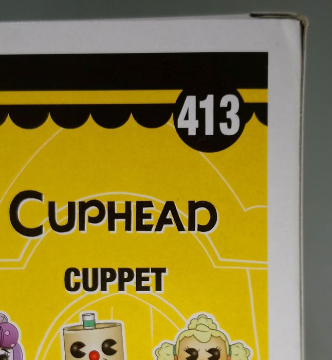 413 Cuppet - Cuphead - Box Damaged Funko POP