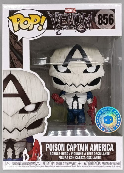 856 Poison Captain America - Marvel Venom Funko POP Funko