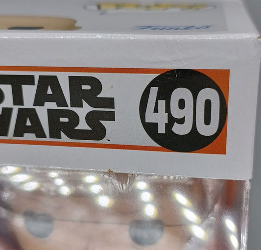 490 Boba Fett (w/o Helmet) Star Wars The Mandalorian Box Damaged Funko POP