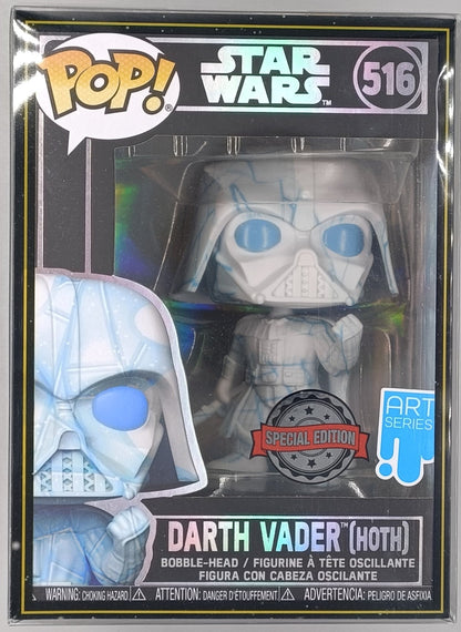516 Darth Vader (Hoth) Art Series - Star Wars Funko POP New in Hard Stack Funko