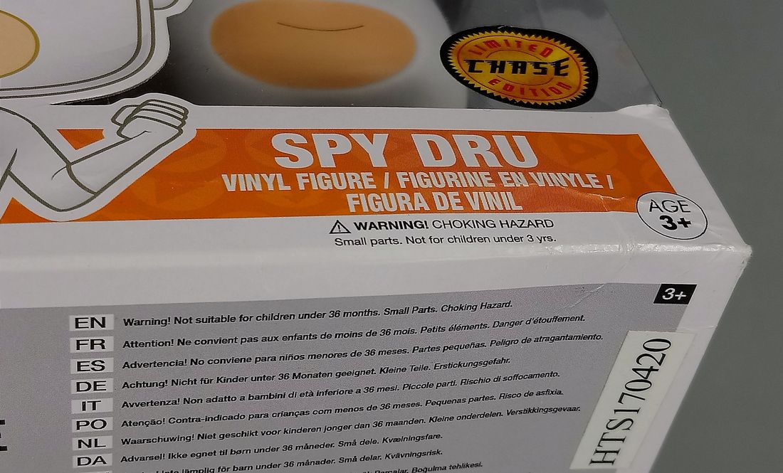 421 Spy Dru - Chase Edition - Despicable Me 3 - Box Damaged Funko POP
