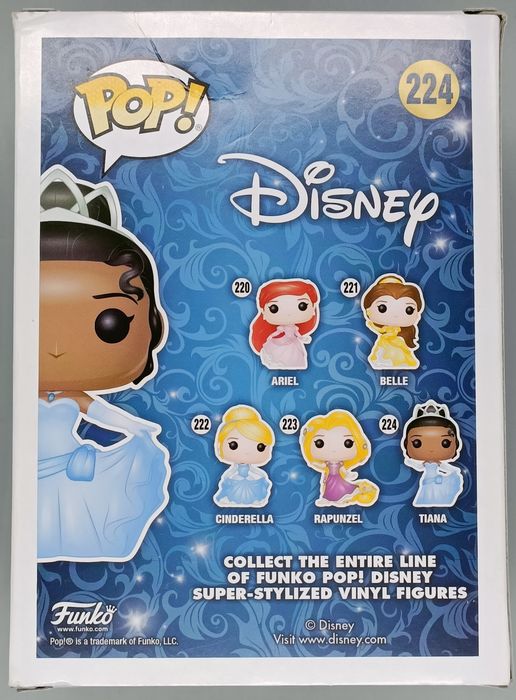 #224 Tiana (Gown) - Disney The Princess and the - BOX DAMAGE
