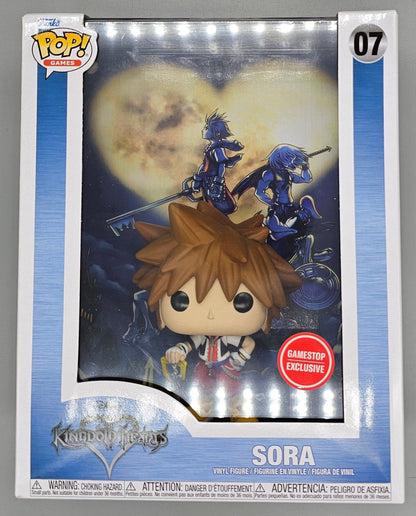 07 Sora Games (Covers) - Kingdom Hearts - Box Damaged Funko POP