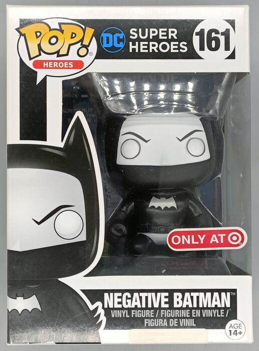 161 Negative Batman - DC - Box Damaged Funko POP Funko
