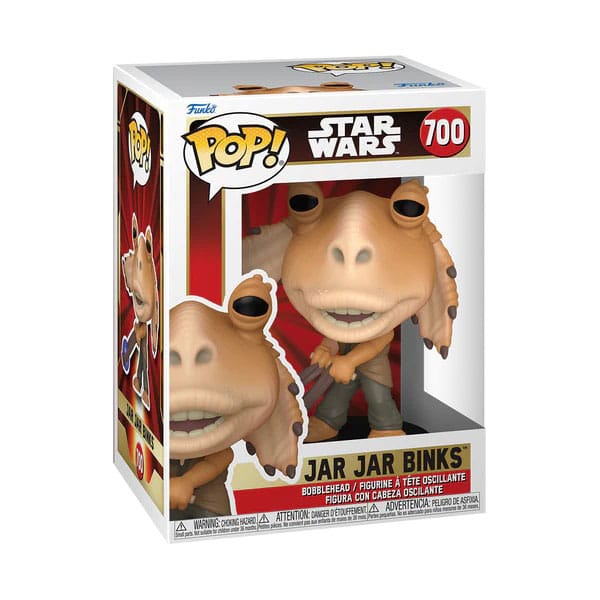 700 Jar Jar Binks w/ Booma Balls - Star Wars The Phantom Menace Anniversary Funko POP - Brand New