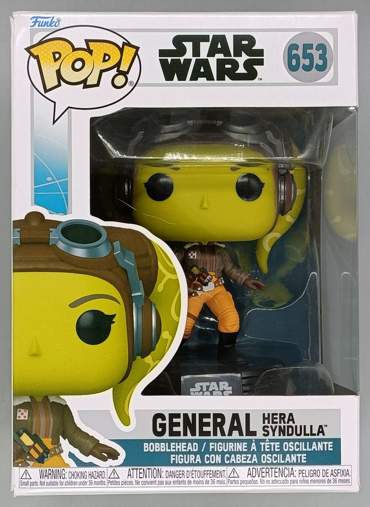 653 General Hera Syndulla - Star Wars Ahsoka Funko POP - Box Damaged Funko