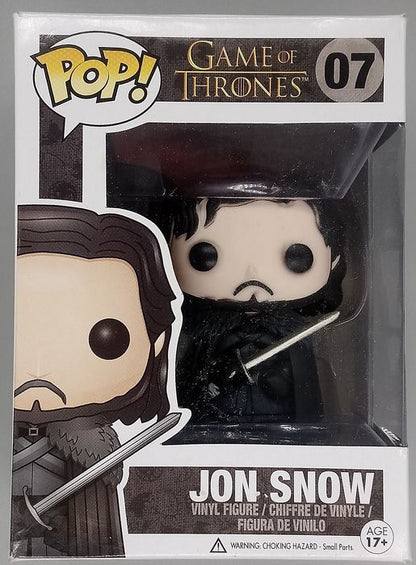 07 Jon Snow - Game of Thrones - Funko POP - Box Damaged Funko