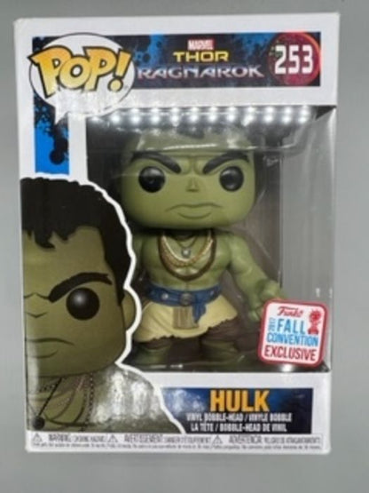 253 Hulk (Casual) Marvel Thor Ragnorok 2017 Con Ex Box Damaged Funko POP Funko