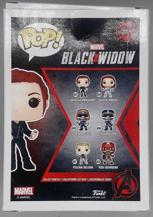 603 Natasha Romanoff - Marvel Black Widow - Box Damaged Funko POP