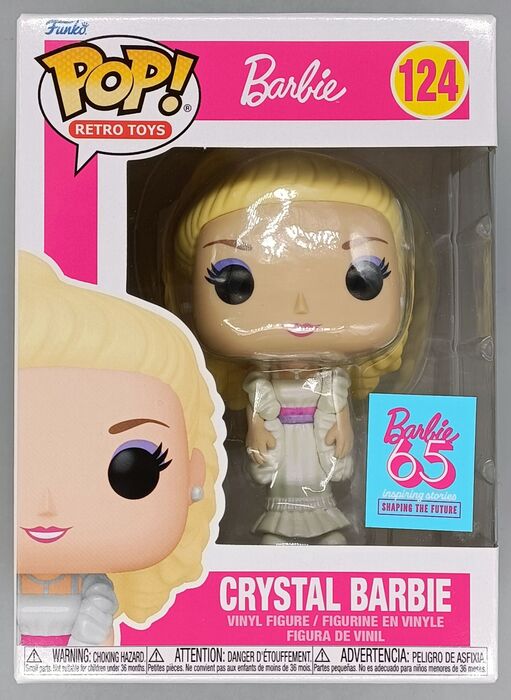 124 Crystal Barbie - Barbie Funko POP - Brand New Funko