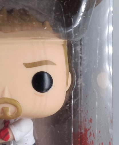 1660 Shaun with Cue - Shaun of the Dead - Box Damaged Funko POP