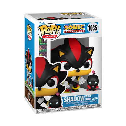 1035 Shadow with Dark Chao - Sonic The Hedgehog Funko POP - Brand New Funko