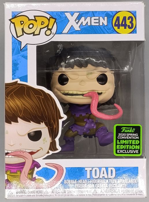 443 Toad - Marvel X-Men - 2020 Con - Box Damaged Funko POP