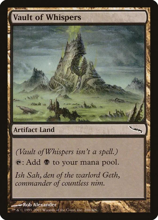 286 - Vault of Whispers - Mirrodin - Normal - Magic: The Gathering Card