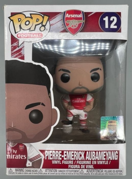 12 Pierre-Emerick Aubameyang - Football Arsenal Box Damaged Funko POP
