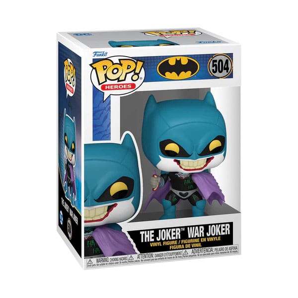 504 The Joker War Joker - DC Batman War Zone Funko POP - Brand New