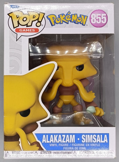 855 Alakazam - Pokemon - Funko POP - Box Damaged Funko