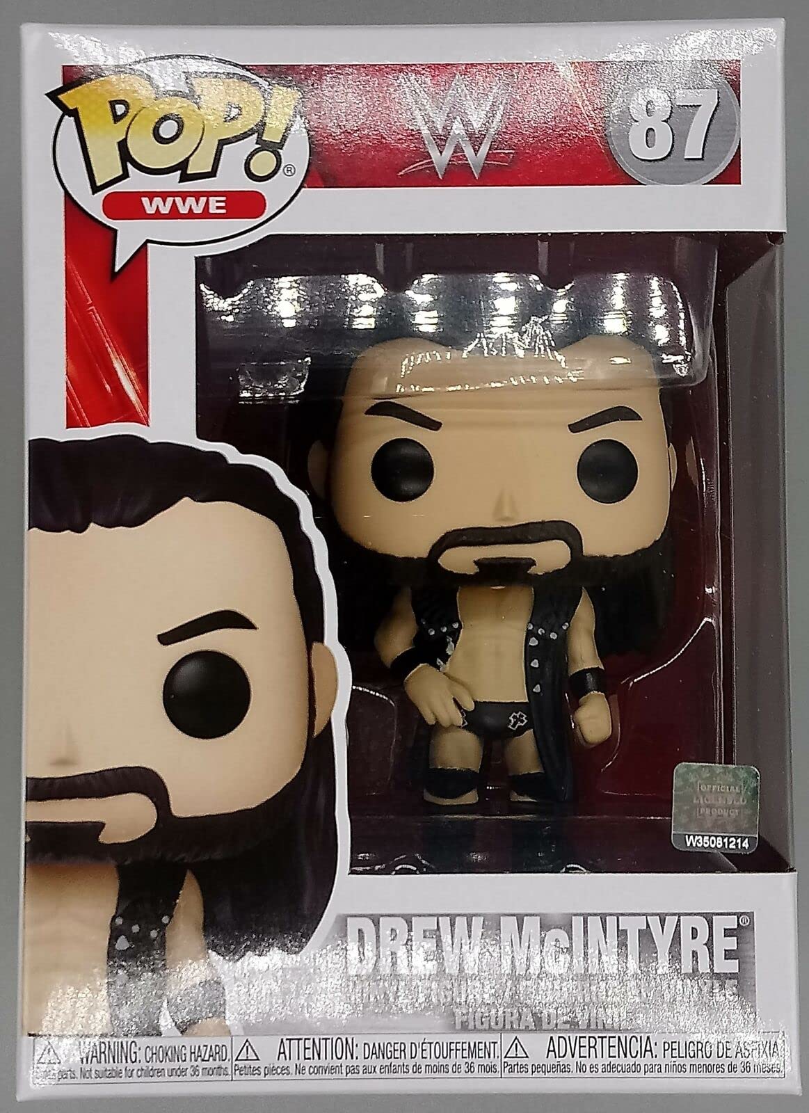 87 Drew McIntyre - WWE - Funko POP - Box Damaged