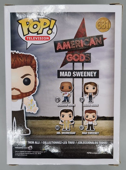 681 Mad Sweeney - American Gods Funko POP - Box Damaged