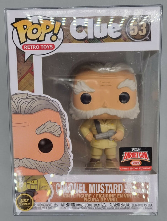 53 Colonel Mustard (with the Revolver) - Clue Funko POP Funko