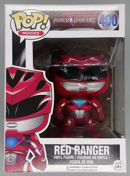 400 Red Ranger - Power Rangers - Box Damaged Funko POP
