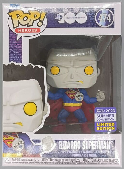 474 Bizarro Superman Heroes DC - 2023 Con Funko POP