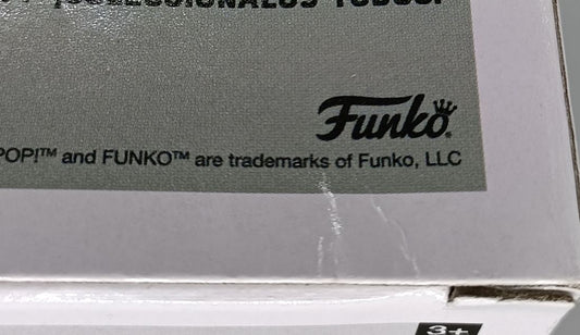 491 The Mandalorian (with Darksaber) Chrome Glow Box Damaged Funko POP