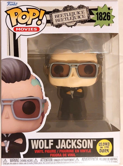 #1826 Wolf Jackson (Glow) - Beetlejuice 2 - Horror Funko POP